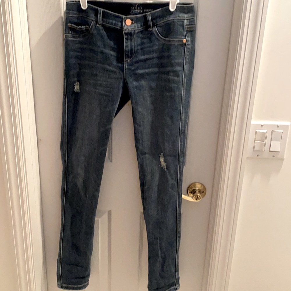 medium wash jeans